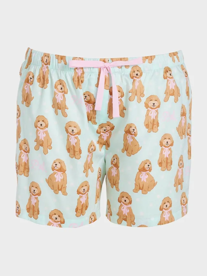 Women PA Plus Groodle Mid Short Multi Peter Alexander Shorts