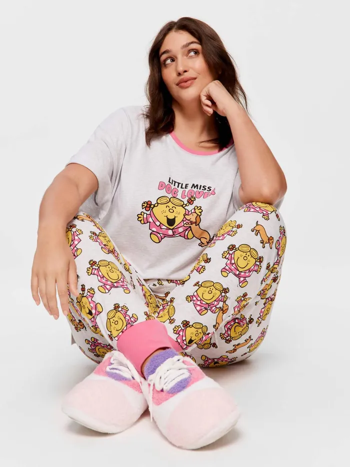 Women PA Plus Little Miss Dog Lover Easy Pj Pant Multi Peter Alexander Pants