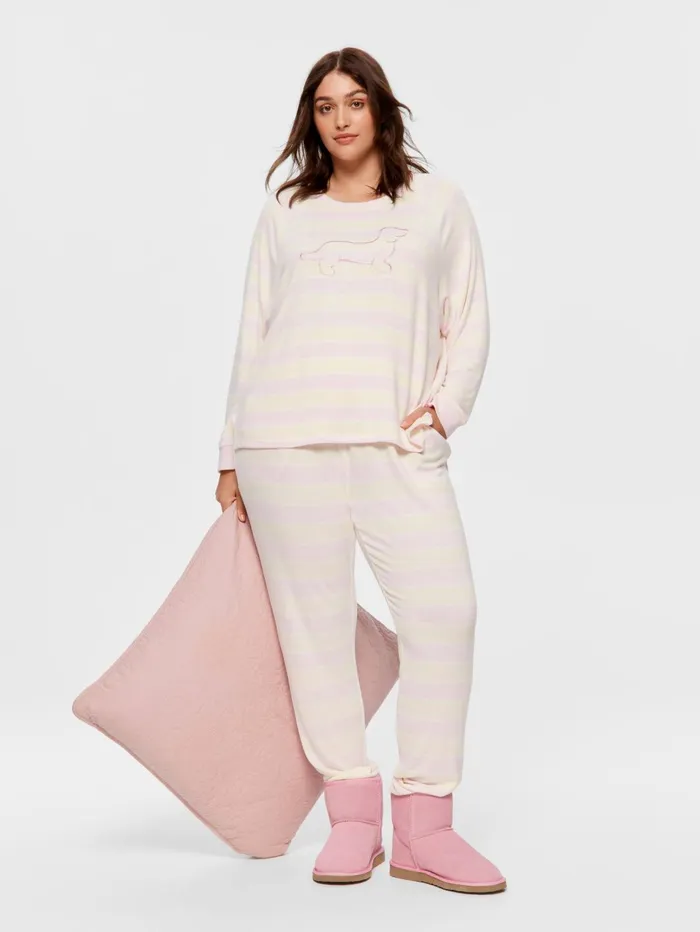 Women PA Plus Pastel Fuzzy Oversized Sweater Multi Peter Alexander Tops