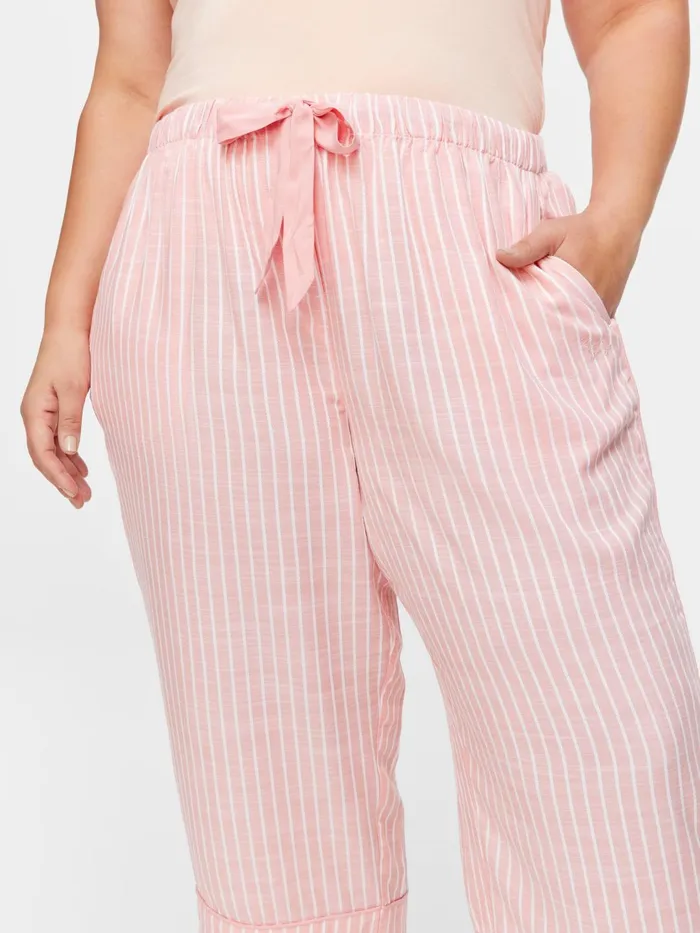 Women PA Plus Pink Viscose Dobby 34 Pj Pant Multi Peter Alexander Pants