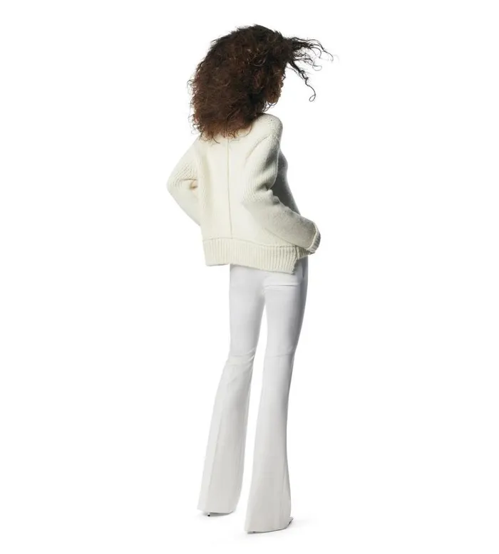 Women Pants and Shorts Tom Ford Wool Barathea Flared Pants Women Pants and Shorts Tom Ford Wool Barathea Flared Pants