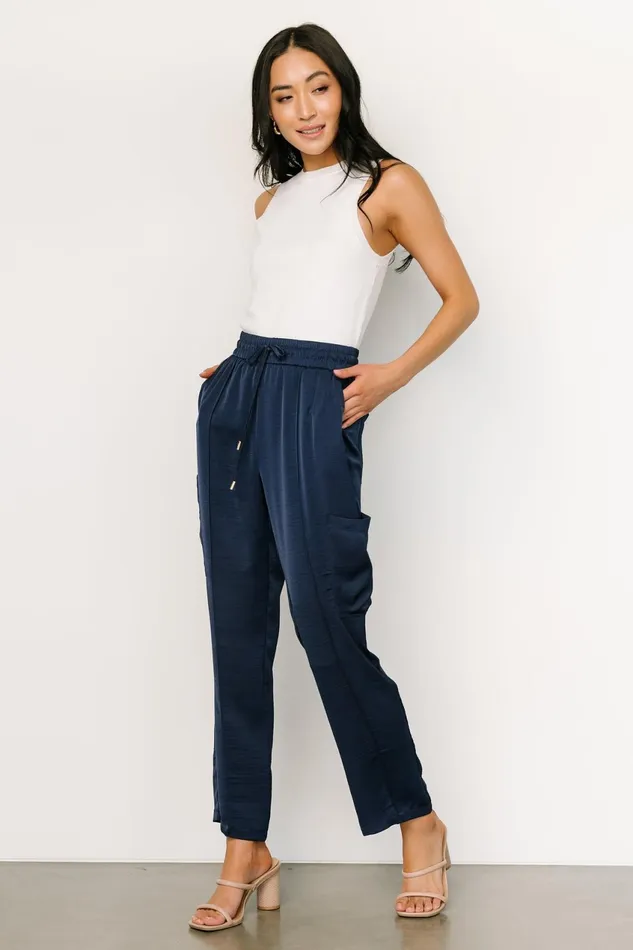 Women Pants Baltic Born Memphis Pocket Jogger Pants Navy Women Pants Baltic Born Memphis Pocket Jogger Pants Navy