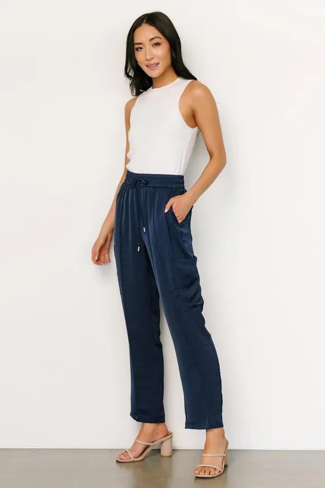 Women Pants Baltic Born Memphis Pocket Jogger Pants Navy Women Pants Baltic Born Memphis Pocket Jogger Pants Navy
