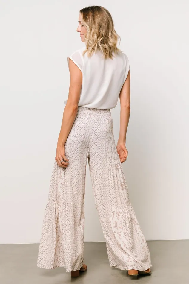 Women Pants Baltic Born San Sebastian Pants Tan Multi Women Pants Baltic Born San Sebastian Pants Tan Multi