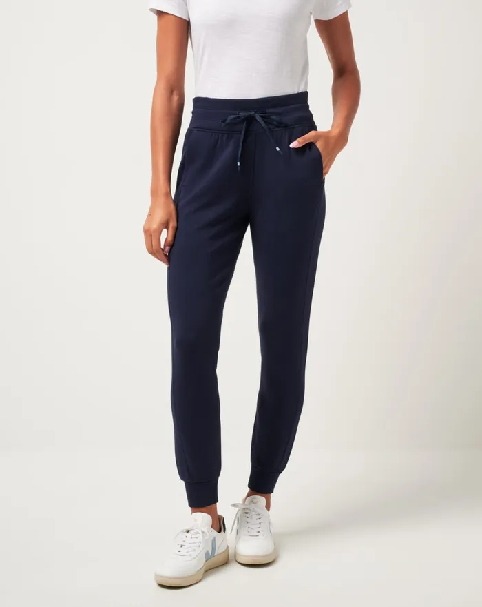 Women Pants TravisMathew SKYLOFT SOFT JOGGER Navy Blazer