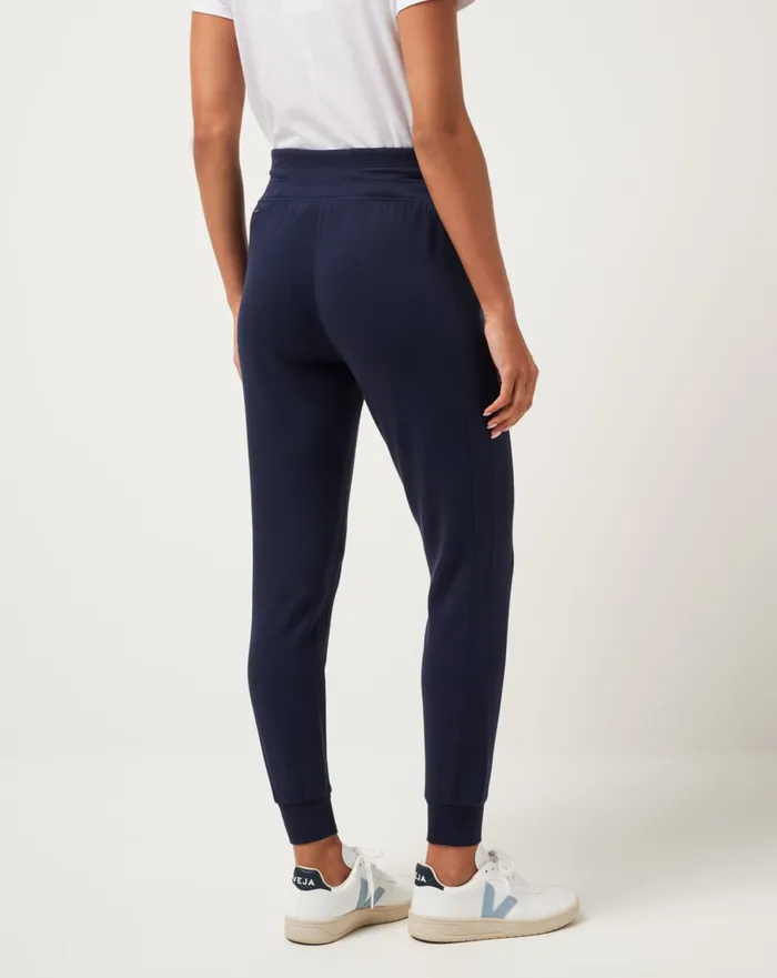 Women Pants TravisMathew SKYLOFT SOFT JOGGER Navy Blazer