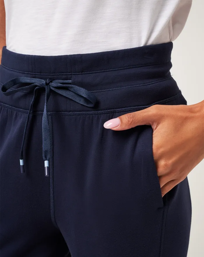 Women Pants TravisMathew SKYLOFT SOFT JOGGER Navy Blazer