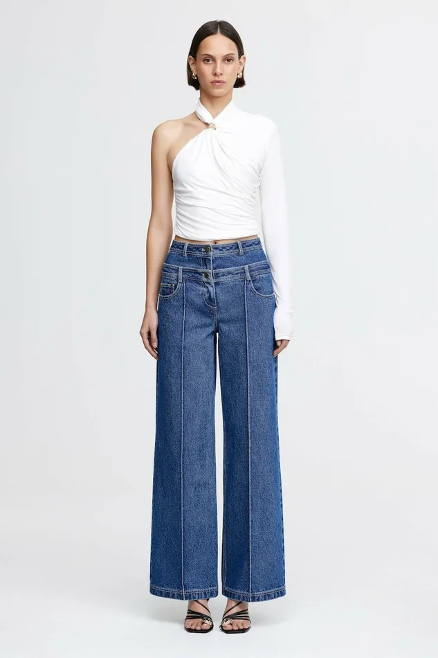 Women PELTON JEAN Classic Wash Acler Pants