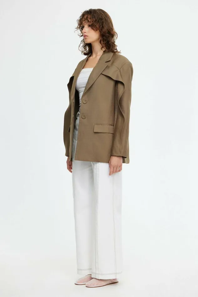 Women PENRITH JACKET Storm Green Acler Outerwear