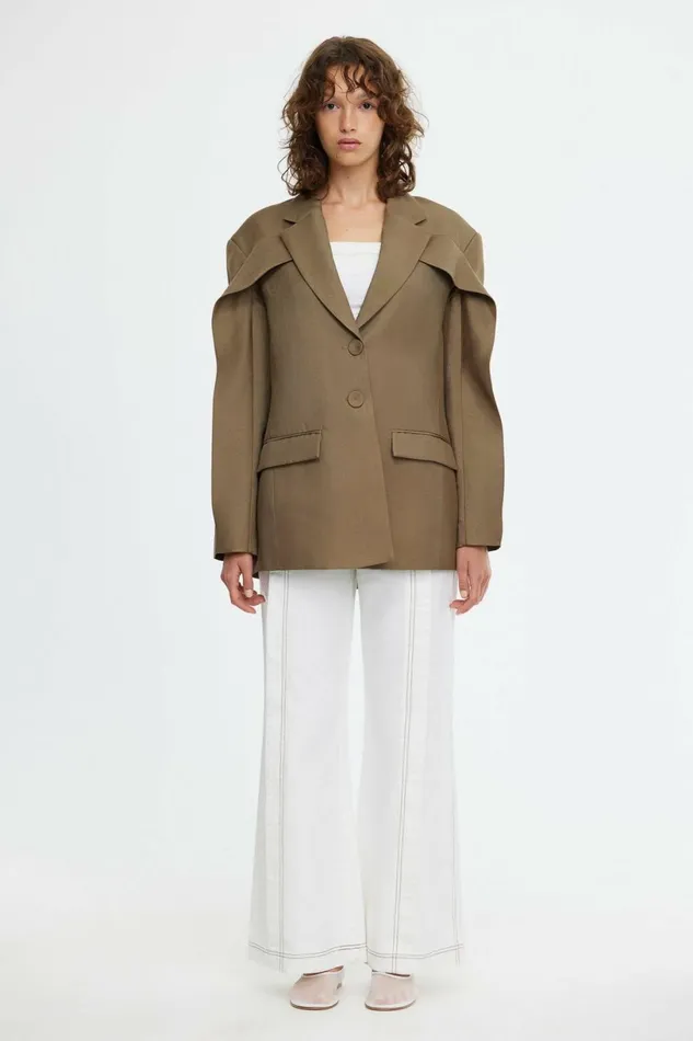 Women PENRITH JACKET Storm Green Acler Outerwear