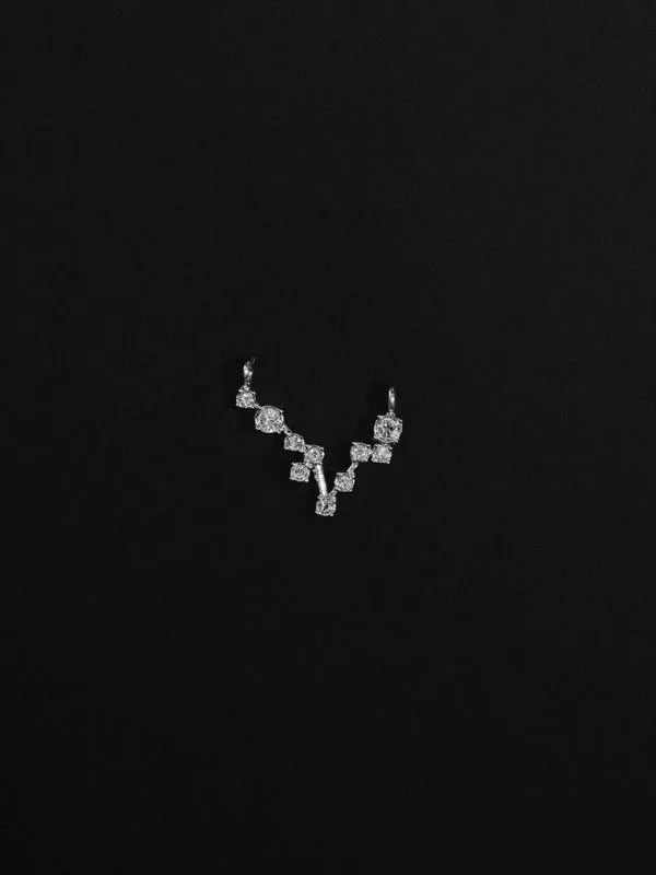 Women Pisces Crystal Charm 8211 Silver CHARLES and KEITH Charms Women Pisces Crystal Charm 8211 Silver CHARLES and KEITH Charms