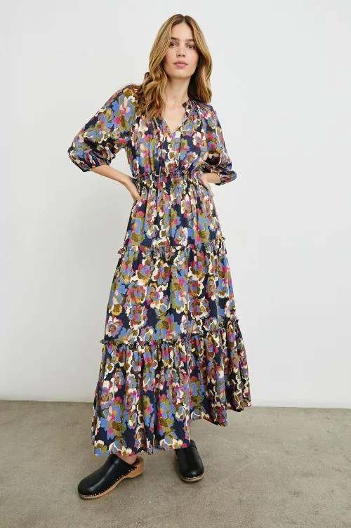 Women Rails Dresses and Rompers Caterine Dress Navy Wildflower