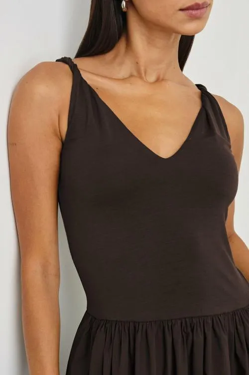 Women Rails Dresses and Rompers Franca Dress Espresso Women Rails Dresses and Rompers Franca Dress Espresso