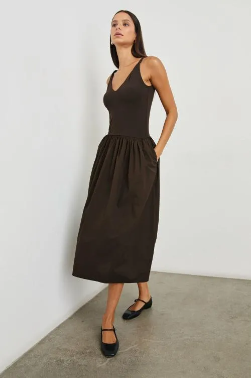 Women Rails Dresses and Rompers Franca Dress Espresso Women Rails Dresses and Rompers Franca Dress Espresso