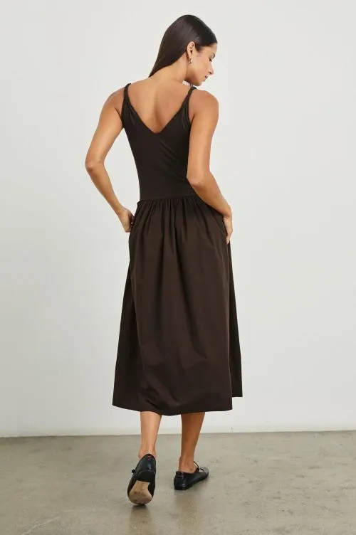 Women Rails Dresses and Rompers Franca Dress Espresso Women Rails Dresses and Rompers Franca Dress Espresso