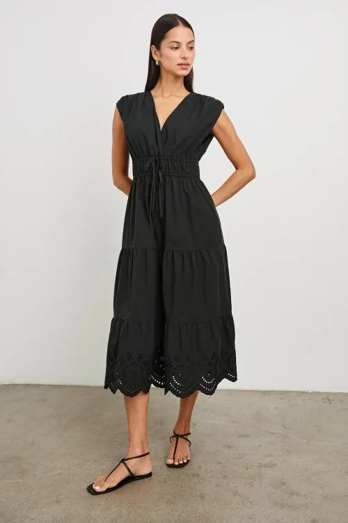 Women Rails Dresses and Rompers Lucia Dress Black Eyelet