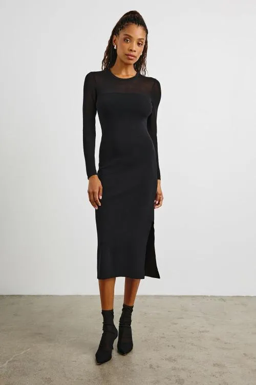 Women Rails Dresses and Rompers Luz Dress Black Women Rails Dresses and Rompers Luz Dress Black