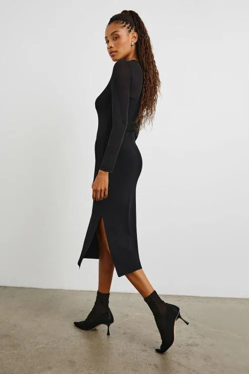 Women Rails Dresses and Rompers Luz Dress Black Women Rails Dresses and Rompers Luz Dress Black