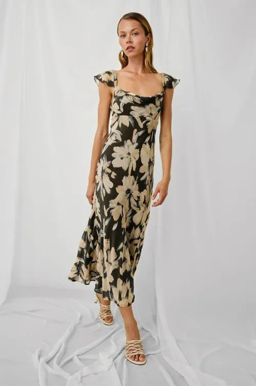 Women Rails Dresses and Rompers Marigold Dress Charcoal Lily