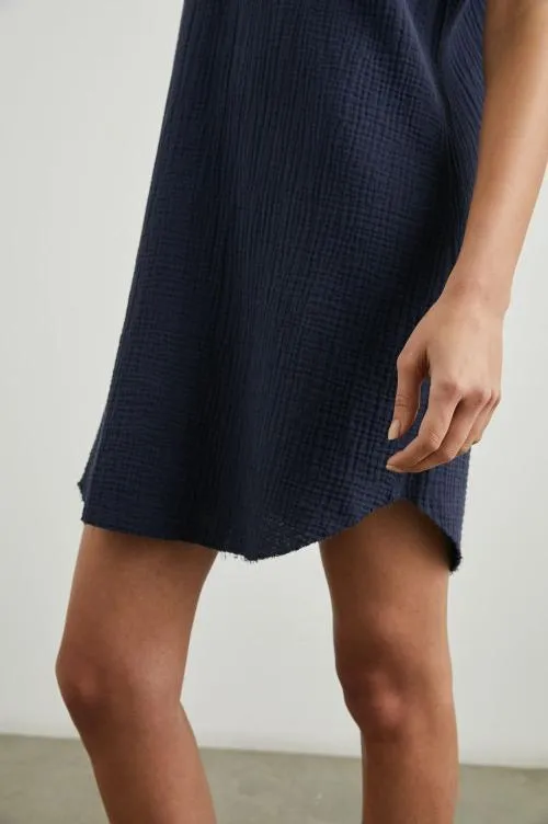 Women Rails Dresses and Rompers Valerie Dress Navy Women Rails Dresses and Rompers Valerie Dress Navy