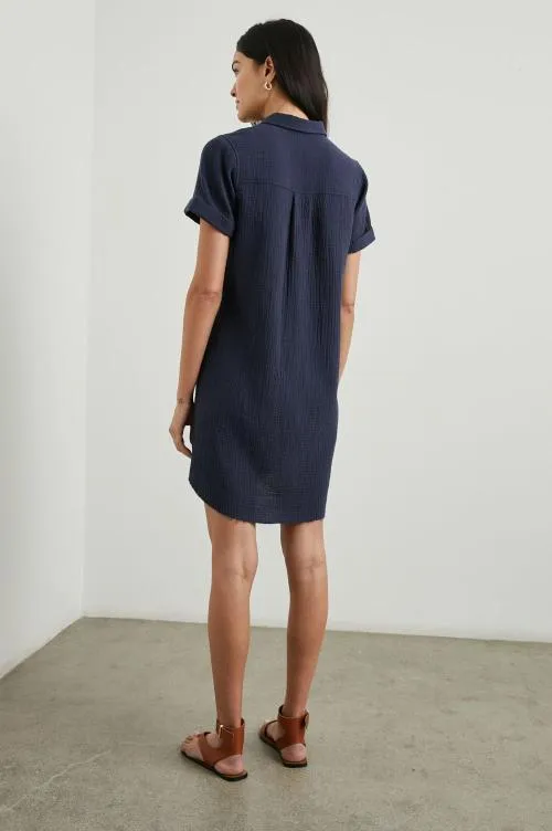 Women Rails Dresses and Rompers Valerie Dress Navy Women Rails Dresses and Rompers Valerie Dress Navy