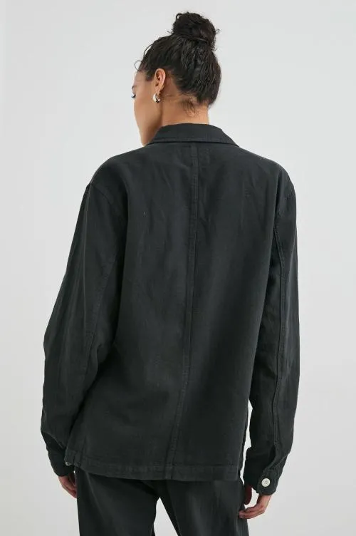 Women Rails Jackets and Coats Gwen Jacket Washed Black Women Rails Jackets and Coats Gwen Jacket Washed Black