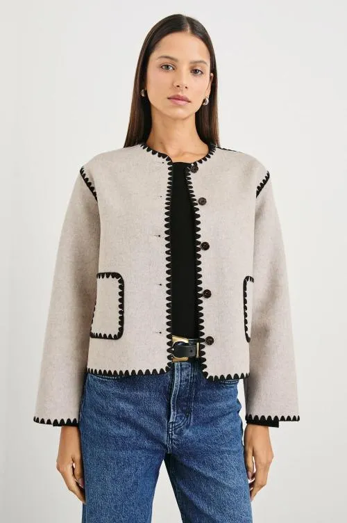 Women Rails Jackets and Coats Melanie Jacket Oatmeal