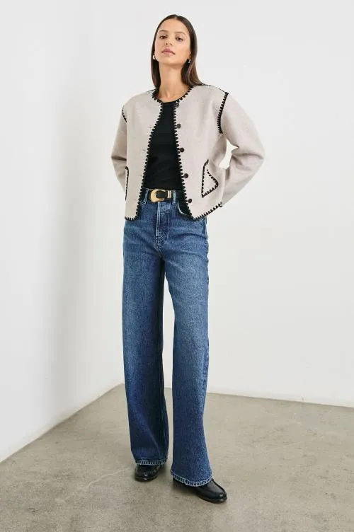Women Rails Jackets and Coats Melanie Jacket Oatmeal Women Rails Jackets and Coats Melanie Jacket Oatmeal
