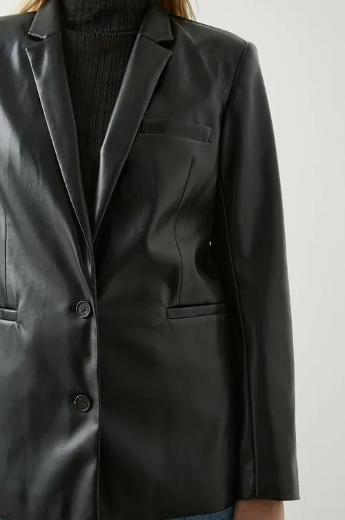 Women Rails Jackets and Coats Stanton Blazer Black Women Rails Jackets and Coats Stanton Blazer Black