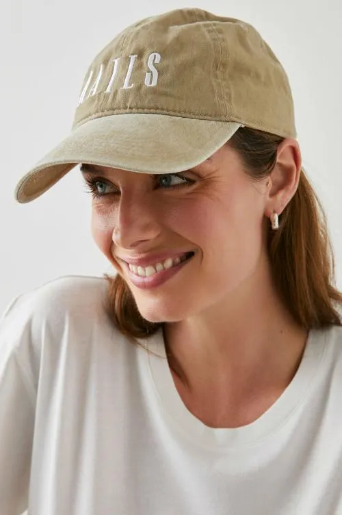 Women Rails Shoes and Accessories Baseball Cap Khaki