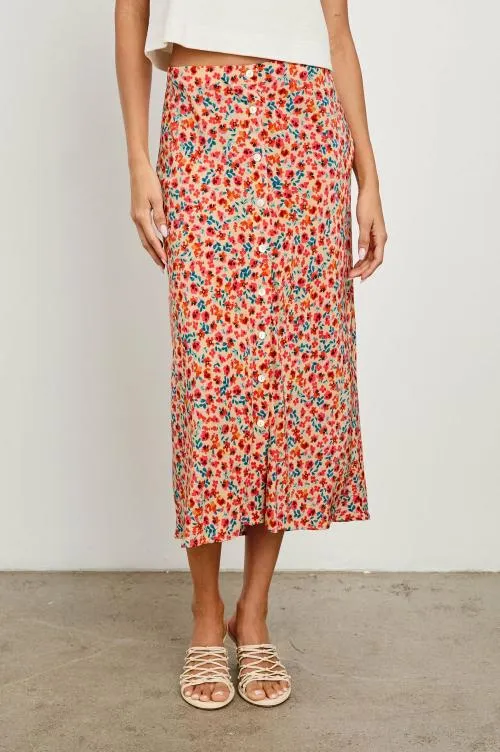 Women Rails Skirts Rosetta Skirt Red Posy