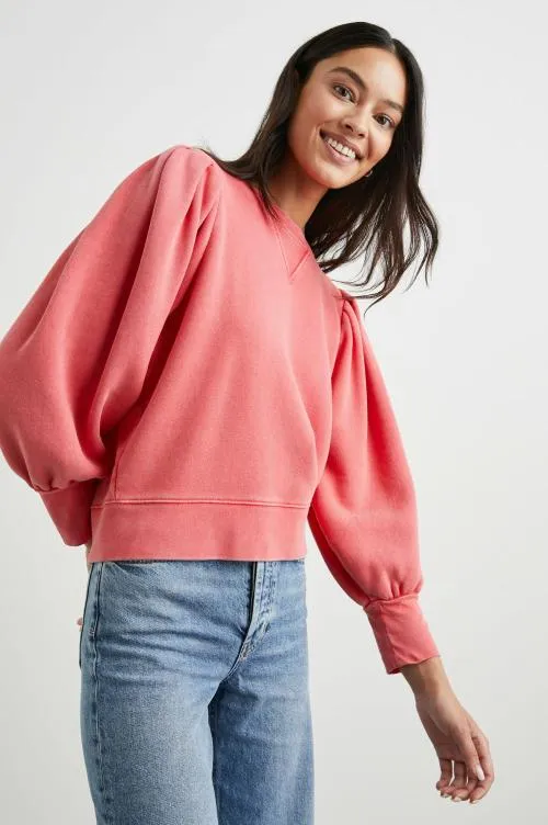 Women Rails Sweaters Tiffany Sweatshirt Cherry