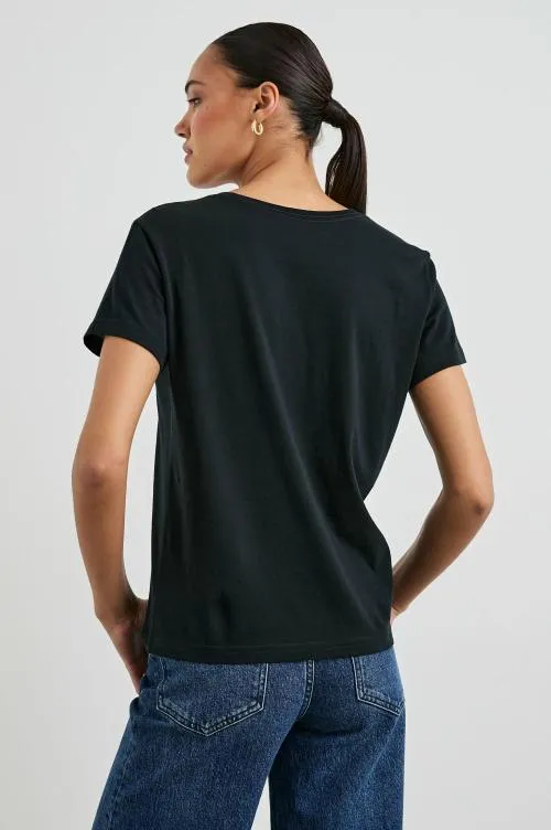 Women Rails Tees and Tanks Classic Crew Neck Tshirt Black Women Rails Tees and Tanks Classic Crew Neck Tshirt Black