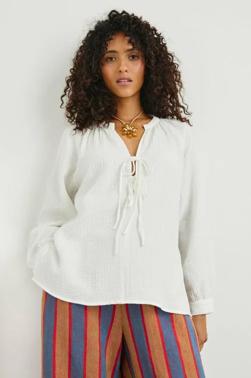 Women Rails Tops Brielle Top White Women Rails Tops Brielle Top White