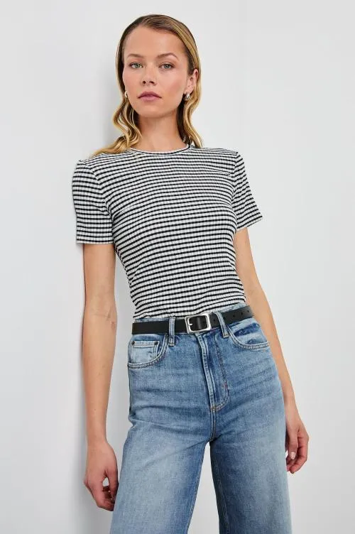 Women Rails Tops Britty Top Black Gingham