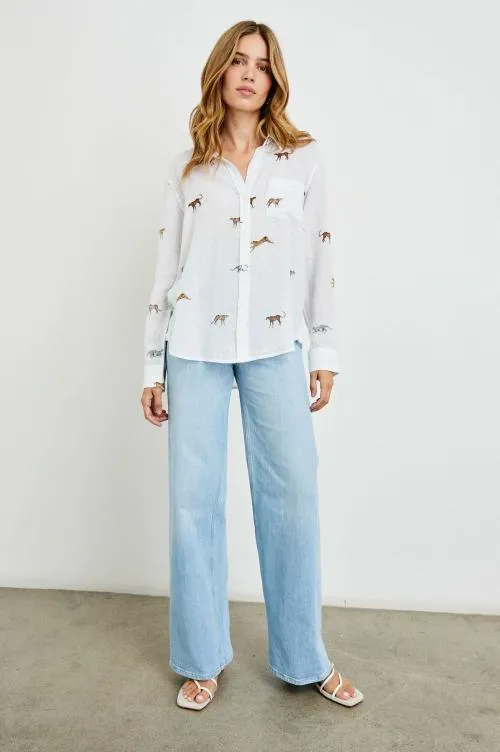 Women Rails Tops Charli Shirt Safari Cheetah Women Rails Tops Charli Shirt Safari Cheetah