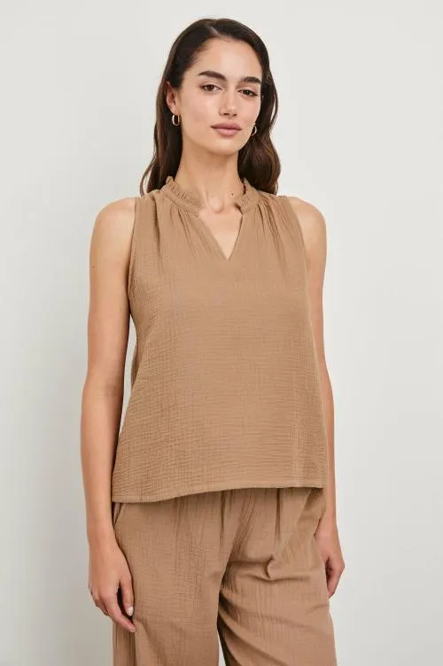 Women Rails Tops Christy Top Taupe