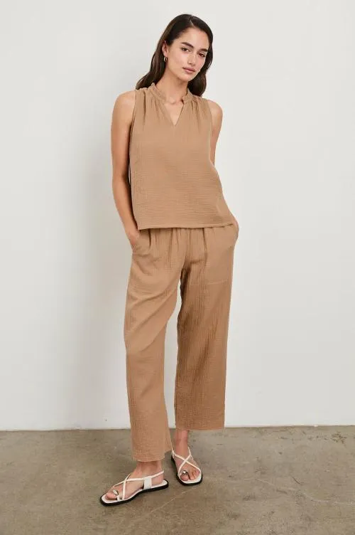 Women Rails Tops Christy Top Taupe Women Rails Tops Christy Top Taupe