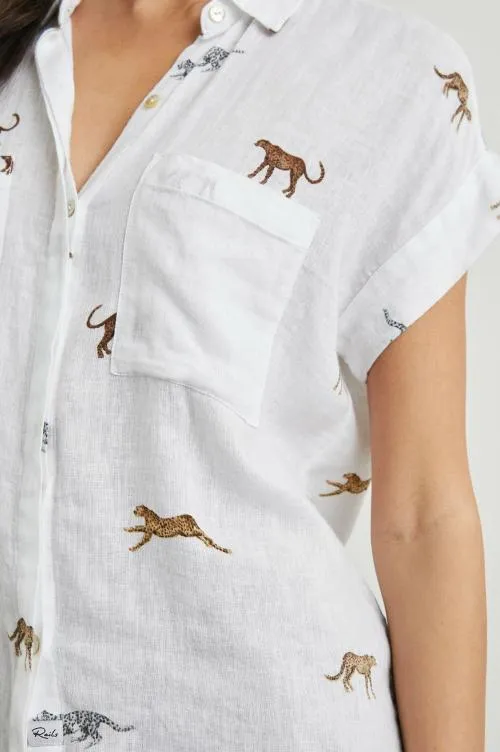 Women Rails Tops Cito Shirt Safari Cheetah Women Rails Tops Cito Shirt Safari Cheetah