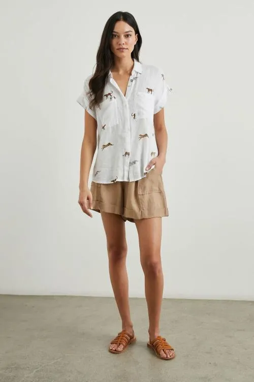 Women Rails Tops Cito Shirt Safari Cheetah Women Rails Tops Cito Shirt Safari Cheetah
