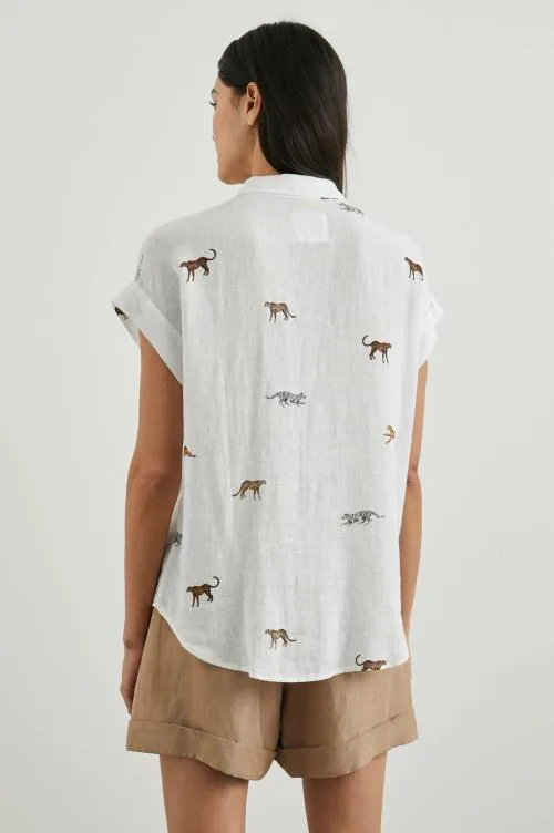 Women Rails Tops Cito Shirt Safari Cheetah Women Rails Tops Cito Shirt Safari Cheetah