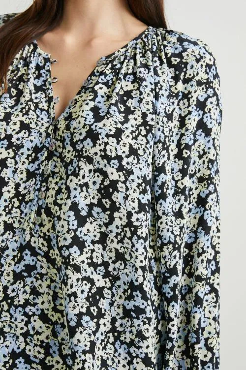 Women Rails Tops Indi Top Midnight Meadow Floral Women Rails Tops Indi Top Midnight Meadow Floral