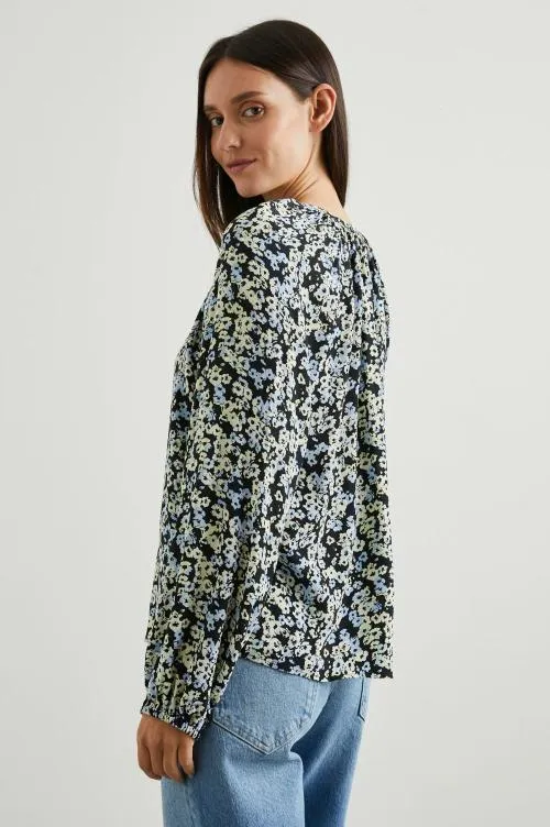 Women Rails Tops Indi Top Midnight Meadow Floral Women Rails Tops Indi Top Midnight Meadow Floral