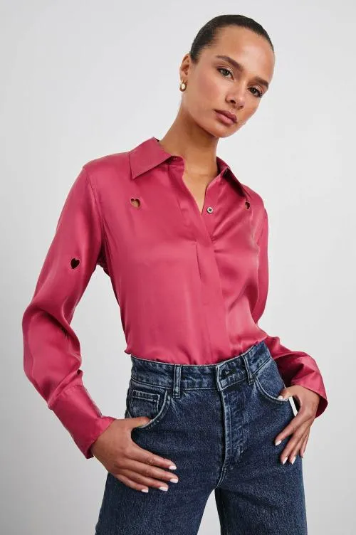 Women Rails Tops Jacey Shirt Valentine Women Rails Tops Jacey Shirt Valentine