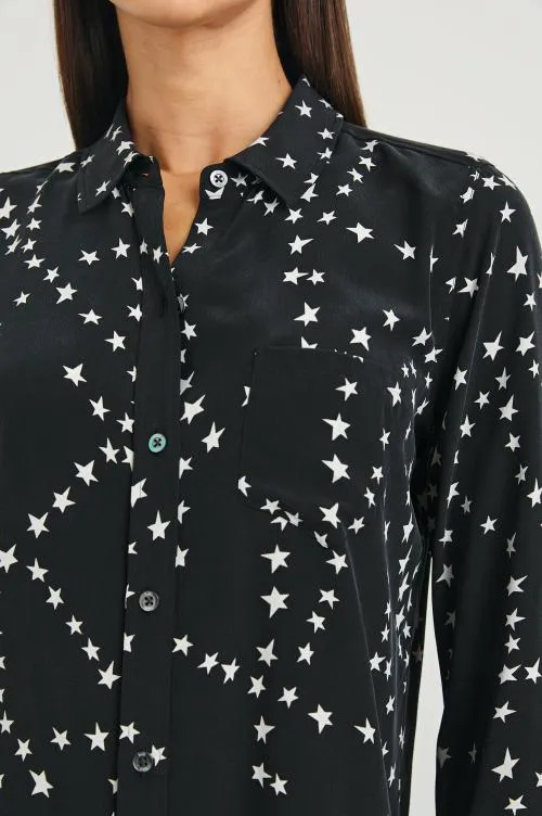 Women Rails Tops Kate Shirt Black Star Chain Women Rails Tops Kate Shirt Black Star Chain