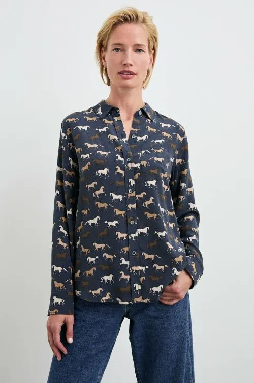 Women Rails Tops Kate Shirt Horses Women Rails Tops Kate Shirt Horses