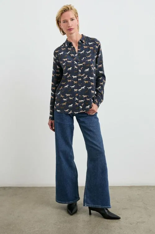 Women Rails Tops Kate Shirt Horses Women Rails Tops Kate Shirt Horses