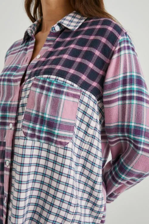 Women Rails Tops Lakin Shirt Rose Agave Women Rails Tops Lakin Shirt Rose Agave