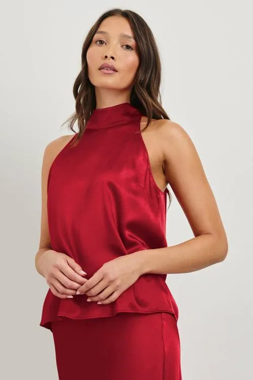 Women Rails Tops Leah Top Scarlet Women Rails Tops Leah Top Scarlet