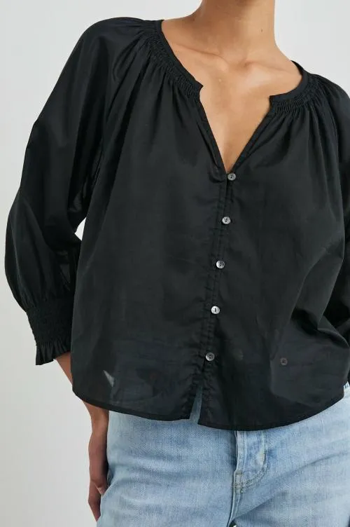 Women Rails Tops Mariah Top True Black Women Rails Tops Mariah Top True Black